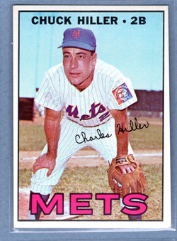 1967 Topps #198 Chuck Hiller EX-MT  GO263