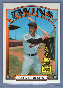 1972 Topps #244 Steve Braun EX-MT   GO464