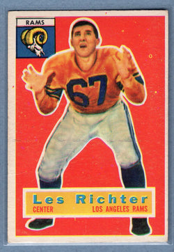 1956 Topps #30 Les Richter (HOF) EX  GO120