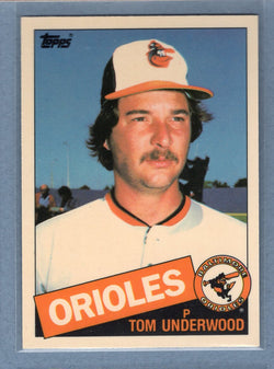 1985 Topps Tiffany #289 Tom Underwood NM