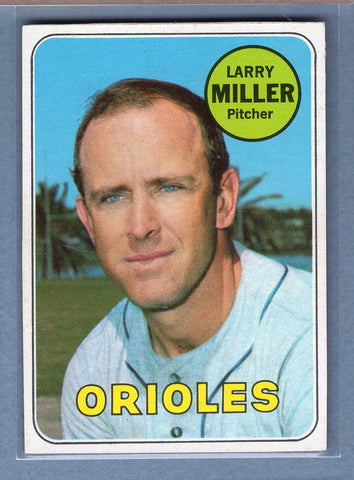 1969 Topps #323 Larry Miller EX-MT  GO477