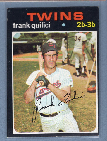 1971 Topps #141 Frank Quilici  (c) EX  GO340