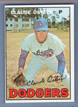 1967 Topps #330 Claude Osteen EX  GO390