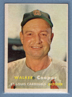 1957 Topps #380 Walker Cooper EX    GO38