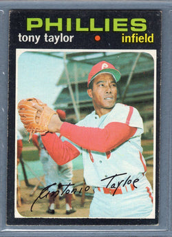 1971 Topps #246 Tony Taylor  EX  SB1