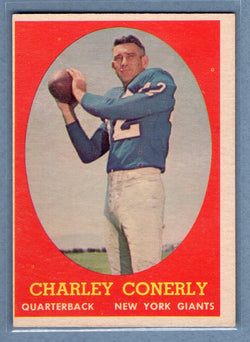1958 Topps #84 Charlie Conerly  EX  GO801