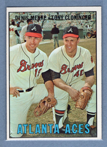 1967 Topps #396 Atlanta Aces (a) EX-MT   GO340
