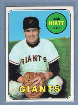 1969 Topps #204 Jack Hiatt (a) EX  GO602