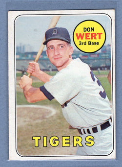 1969 Topps #443 Don Wert (a) EX  GO577