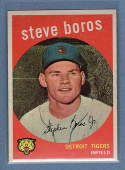 1959 Topps #331 Steve Boros VG-EX  GO213
