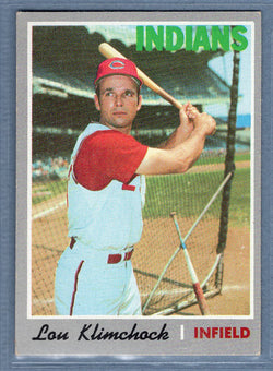 1970 Topps #247 Lou Klimchock  EX-MT  SB2