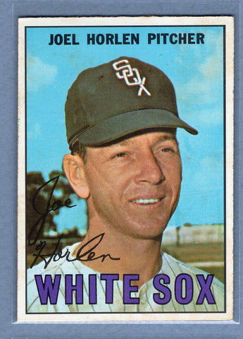 1967 Topps #107 Joel Horlen EX-MT  GO368