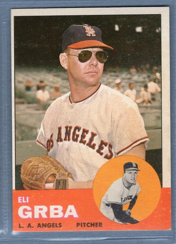 1963 Topps #231 Eli Grba EX-MT  GO393