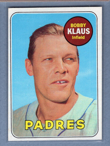 1969 Topps #387 Bobby Klaus (d) EX-MT  GOWABB