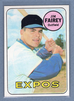 1969 Topps #117 Jim Fairey (d) EX-MT  GO700