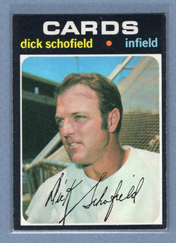 1971 Topps #396 Dick Schofield  EX  GO950