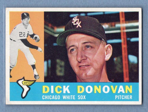 1960 Topps #199 Dick Donovan(a) EX   GO550
