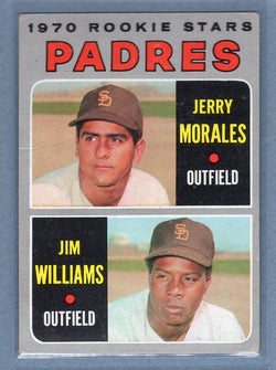 1970 Topps #262 Padres Rookies (Jerry Morales)  VG  GO695