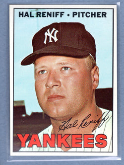 1967 Topps #201 Hal Reniff EX-MT  GO263
