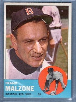 1963 Topps #232 Frank Malzone EX-MT  GO393