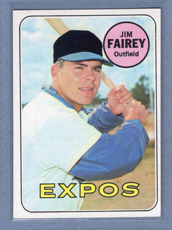 1969 Topps #117 Jim Fairey (e) EX-MT  GO700