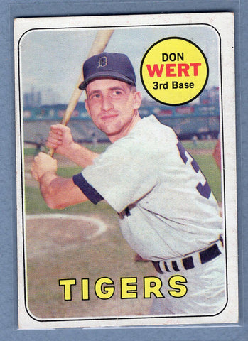 1969 Topps #443 Don Wert (b) EX  GO577