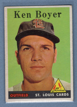 1958 Topps #350 Ken Boyer VG-EX  GO129