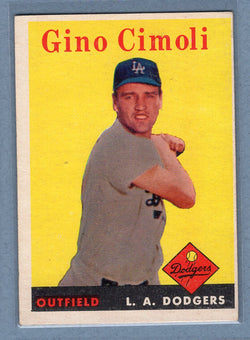 1958 Topps #286 Gino Cimoli  EX  GO387
