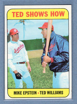1969 Topps #539 Ted Shows How (T. Williams, etc.) (a) EX   GO501