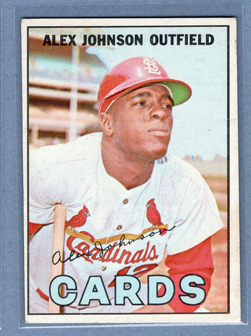 1967 Topps #108 Alex Johnson EX  GO368