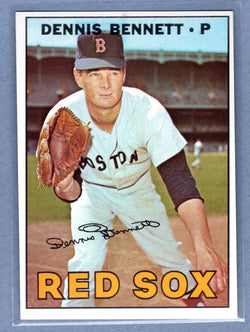 1967 Topps #206 Dennis Bennett EX-MT  GO263