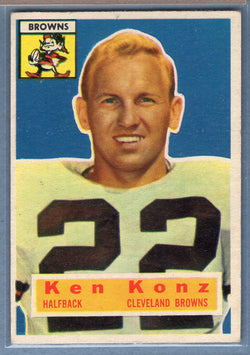 1956 Topps #33 Kenny Konz EX  GO120