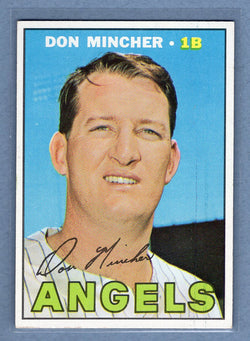 1967 Topps #312 Don Mincher EX-MT  GO360