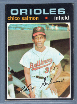 1971 Topps #249 Chico Salmon  EX  GO747