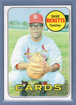 1969 Topps #232 Dave Ricketts(a) EX-MT  GO850