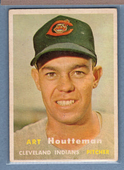 1957 Topps #385 Art Houtteman (1) EX    GO38