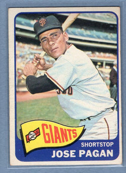 1965 Topps #575 Jose Pagan VG-EX  GO137
