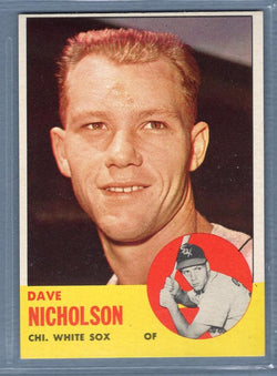 1963 Topps #234 Dave Nicholson EX-MT  GO393