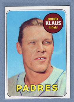 1969 Topps #387 Bobby Klaus (f) EX-MT  GOWABB