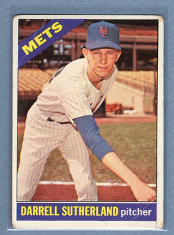 1966 Topps #191 Darrell Sutherland  G-VG  GO470