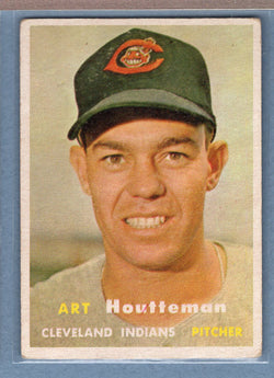 1957 Topps #385 Art Houtteman (2) EX    GO38
