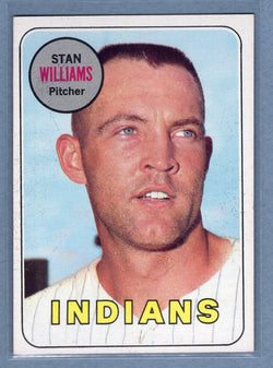 1969 Topps #118 Stan Williams (b) (st) VG  GO700