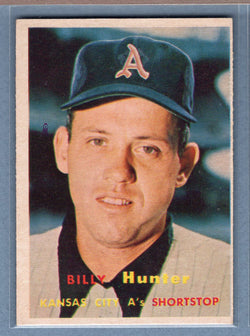 1957 Topps #207 Billy Hunter EX  GO130