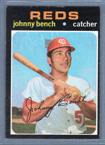 1971 Topps #250 Johnny Bench (HOF)  EX  GO747