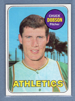 1969 Topps #397 Chuck Dobson  EX-MT  GO265