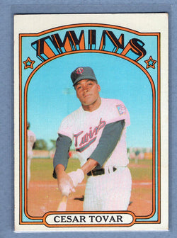 1972 Topps #275 Cesar Tovar EX  GO500