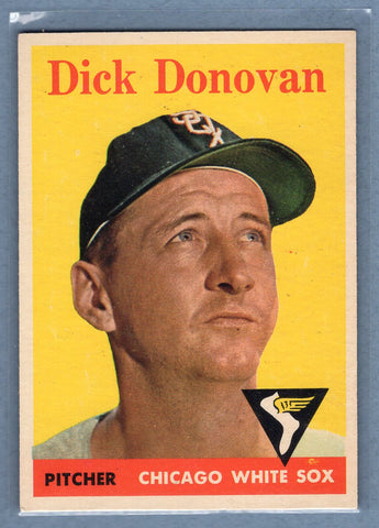 1958 Topps #290 Dick Donovan (a) EX  GO387