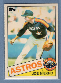 1985 Topps Tiffany #295 Joe Niekro NM