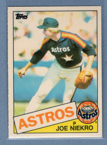 1985 Topps Tiffany #295 Joe Niekro NM