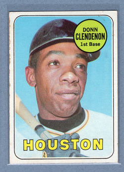 1969 Topps #208 Donn Clendenon Houston (a) VG-EX  GO602